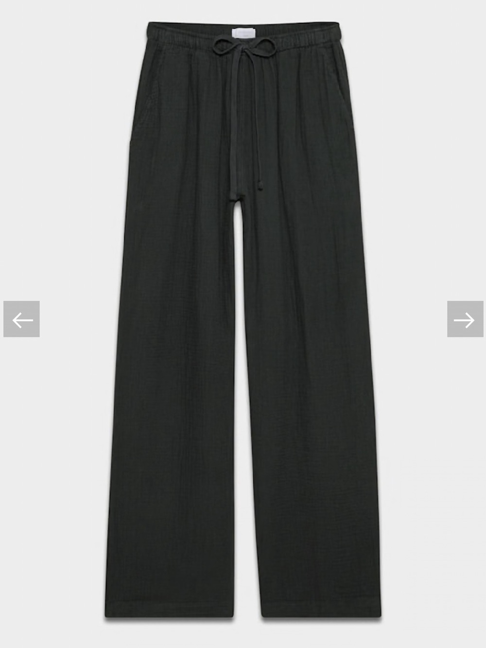 Aritzia AirPlush Cotton Sail Pants in Black - Tall